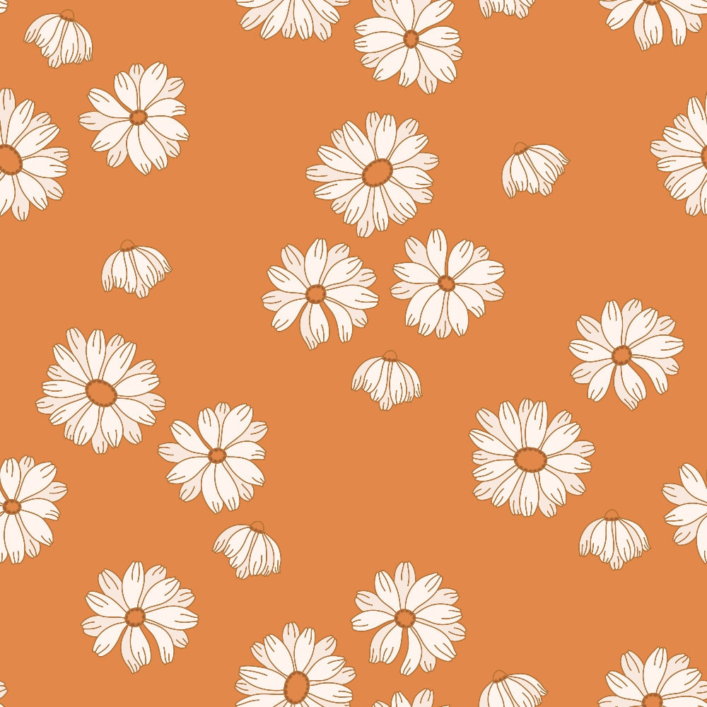 Terracotta Daydream Pattern 12 Minky Fabric