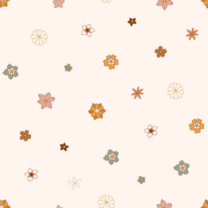 Terracotta Daydream Pattern 14 Minky Fabric
