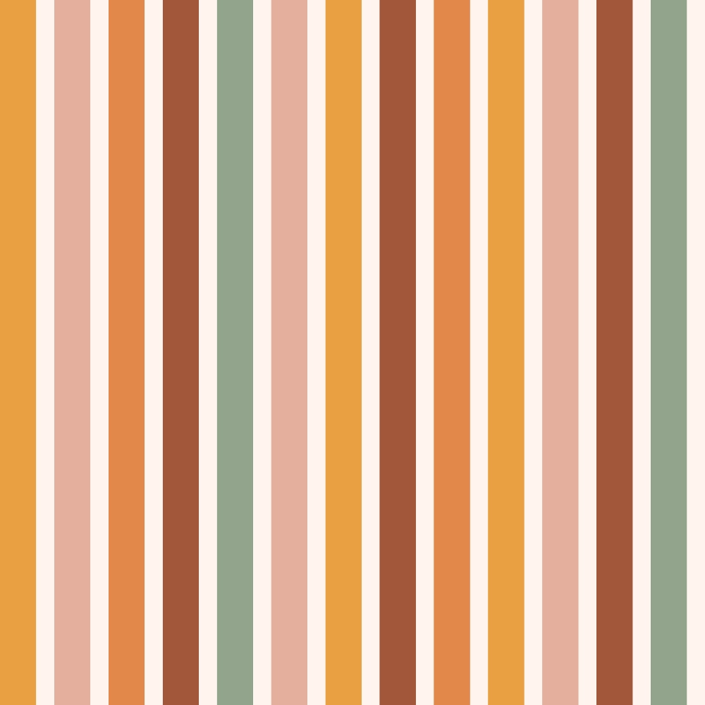 Terracotta Daydream Pattern 15 Minky Fabric