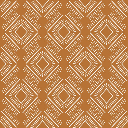 Terracotta Daydream Pattern 16 Minky Fabric