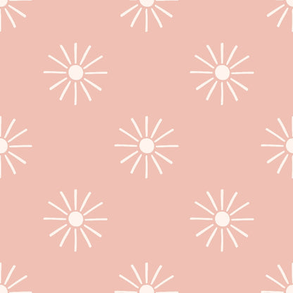Terracotta Daydream Pattern 1 Minky Fabric
