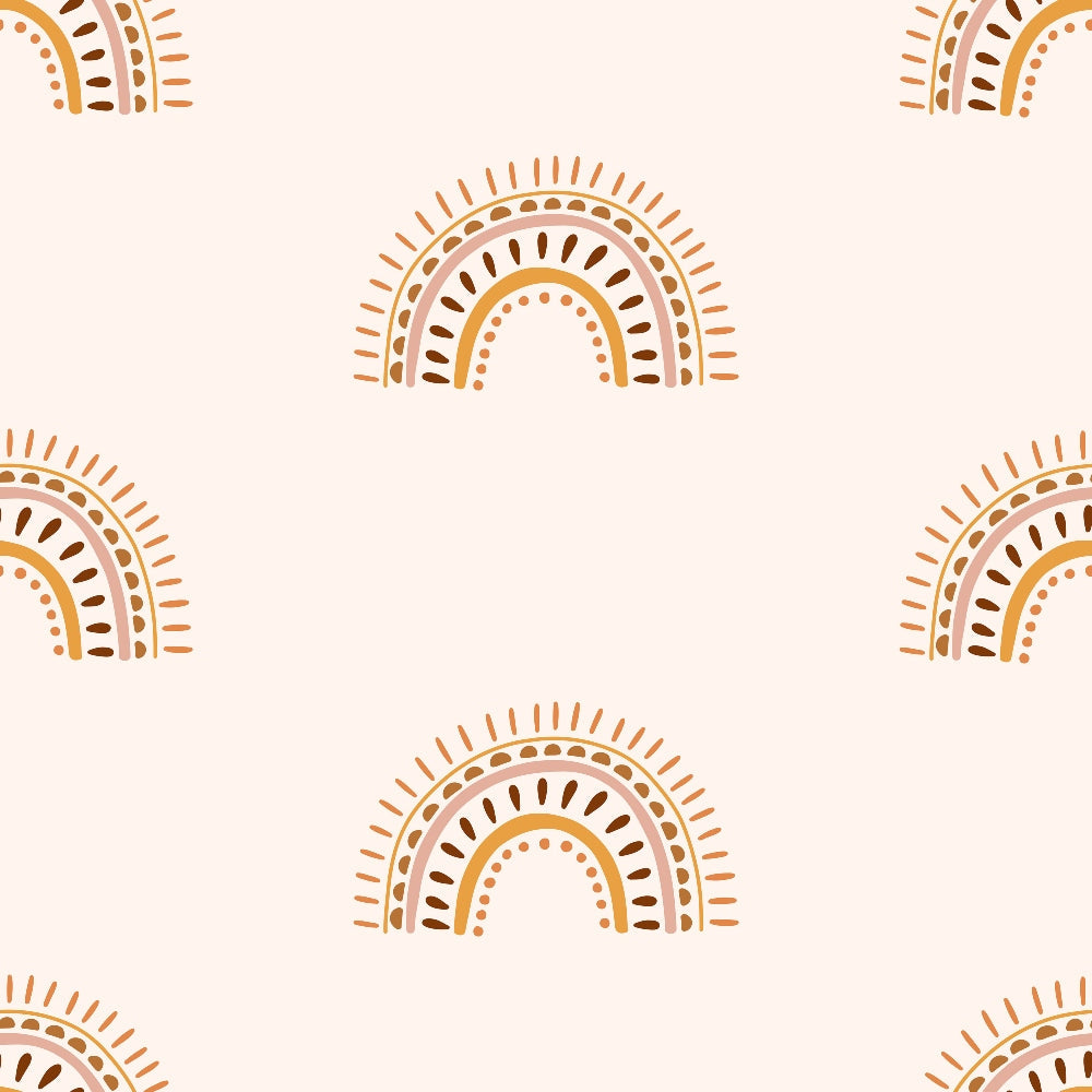 Terracotta Daydream Pattern 6 Minky Fabric