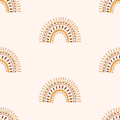 Terracotta Daydream Pattern 6 Minky Fabric