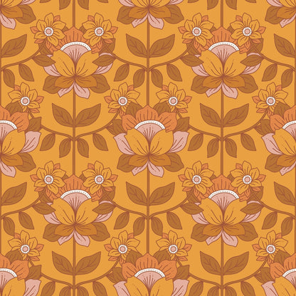 70s Groovy Boho Pattern 7 Quilting Cotton Fabric