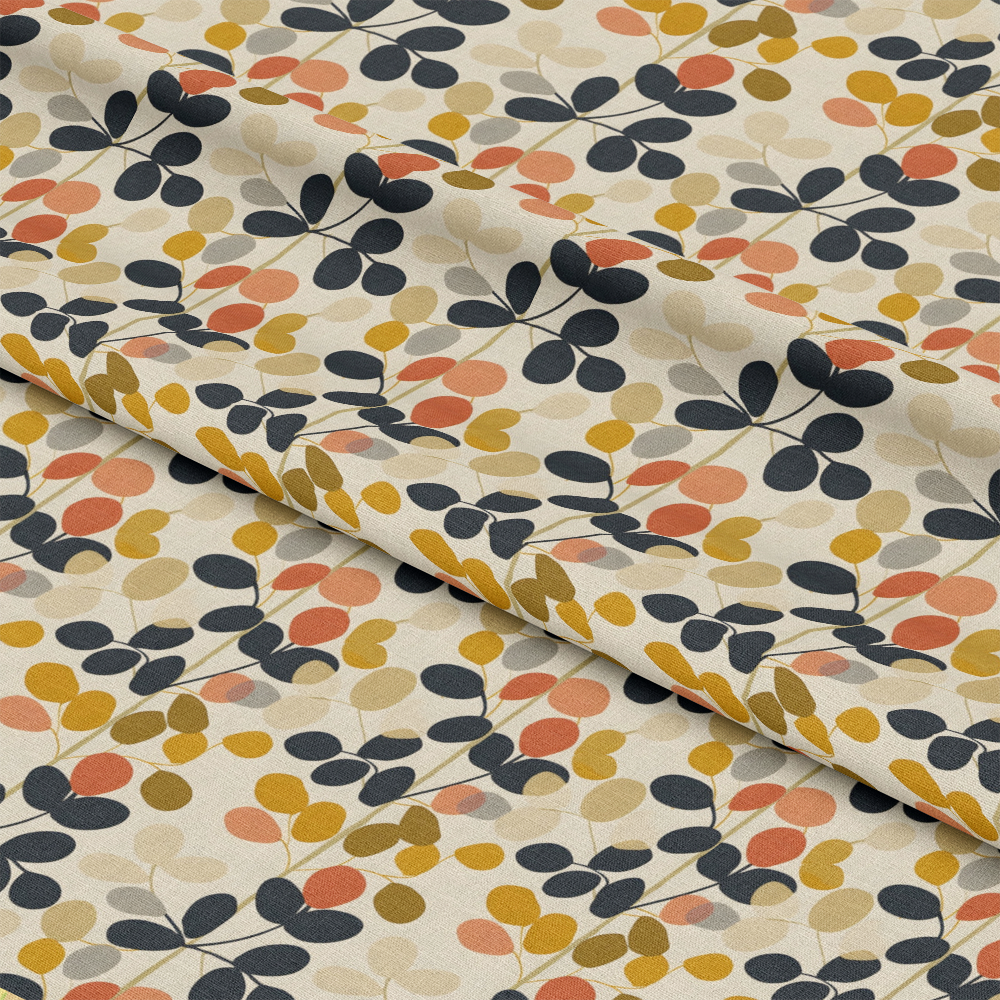 70s Retro Flowers Pattern 16 Quilting Cotton Fabric