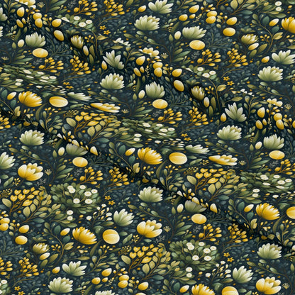 Botanical Garden Pattern 11 Quilting Cotton Fabric