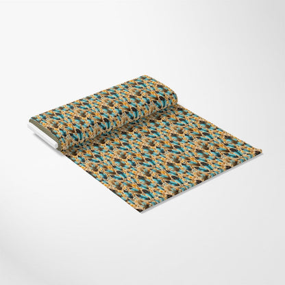 Aztec Feather Pattern 14 Quilting Cotton Fabric