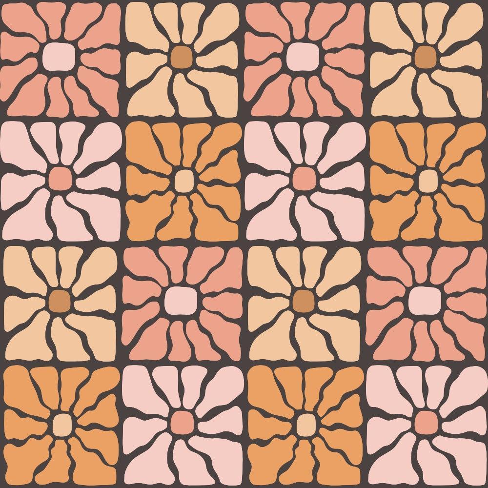 Retro Floral Pattern 5 Quilting Cotton Fabric