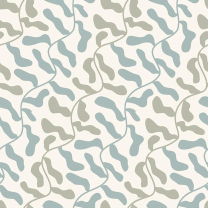Retro Floral Pattern 10 Quilting Cotton Fabric