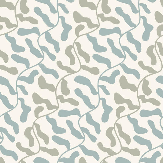 Retro Floral Pattern 10 Quilting Cotton Fabric