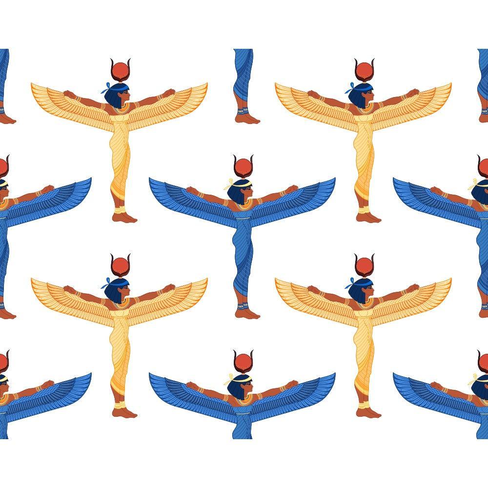 Egyptian Hieroglyphs Pattern 12 Quilting Cotton Fabric