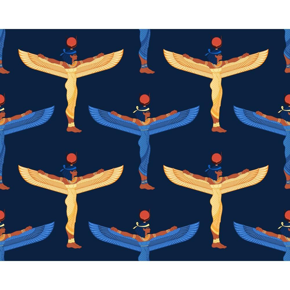 Egyptian Hieroglyphs Pattern 13 Quilting Cotton Fabric