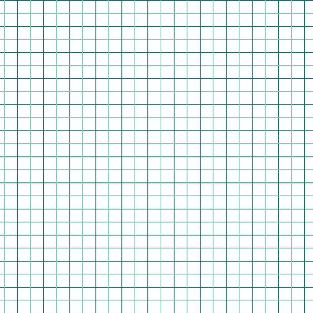 Grid Mint and Teal Quilting Cotton Fabric