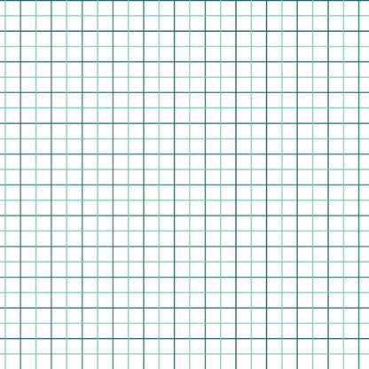 Grid Mint and Teal Quilting Cotton Fabric