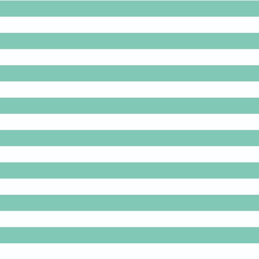 Horizontal Stripes Mint Quilting Cotton Fabric