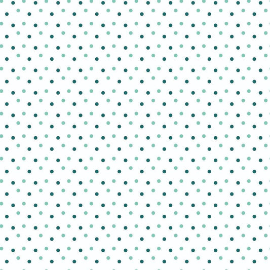 Polka Dots Multicolor Quilting Cotton Fabric