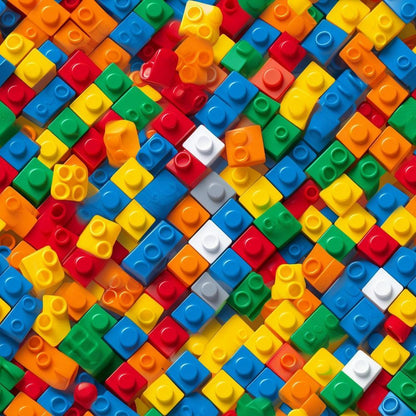 Building Blocks Pattern 20 Quilting Cotton Fabric