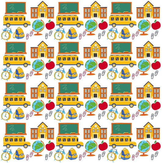 Back To School Elements Pattern 9 Quilting Cotton Fabric