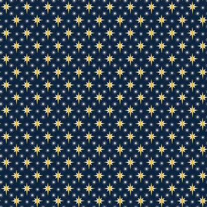 Cartoon Christmas Nativity Pattern 1 Quilting Cotton Fabric