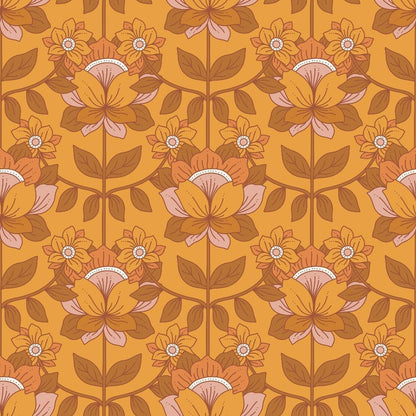 70s Groovy Boho Pattern 7 Quilting Cotton Fabric