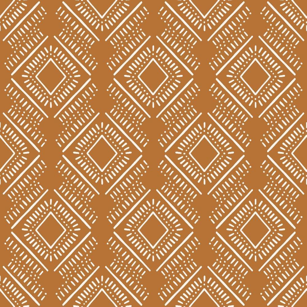 70s Groovy Boho Pattern 16 Quilting Cotton Fabric