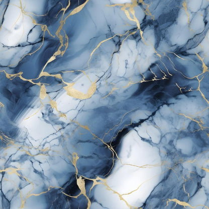 Cracked Marble Pattern 23 Quilting Cotton Fabric