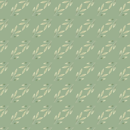 Bloom Time Leaves Pattern 2 Quilting Cotton Fabric