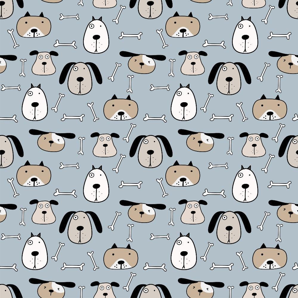 Cute Dogs Pattern 10 Quilting Cotton Fabric
