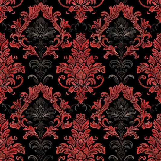 Gothic Damask Pattern 7 Quilting Cotton Fabric