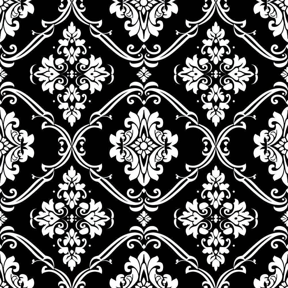 Gothic Damask Pattern 2 Quilting Cotton Fabric