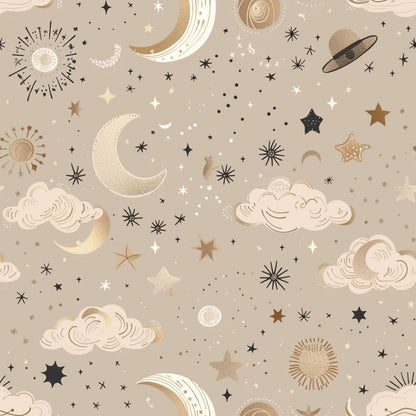 Neutral Newborn Pattern 9 Quilting Cotton Fabric