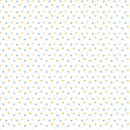 Periwinkle Dreams Polka Dots Quilting Cotton Fabric