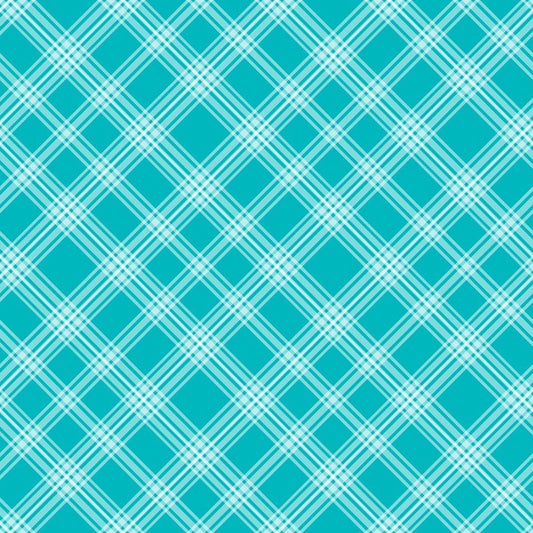 Plaid for Summer Pattern 8 Quilting Cotton Fabric