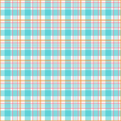 Plaid for Summer Pattern 2 Quilting Cotton Fabric