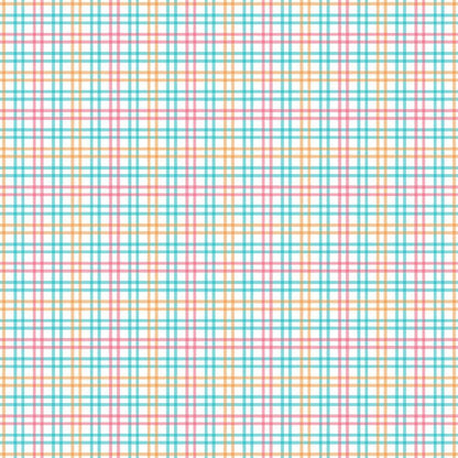 Plaid for Summer Pattern 3 Quilting Cotton Fabric