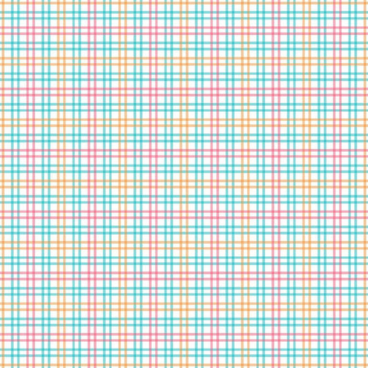 Plaid for Summer Pattern 3 Quilting Cotton Fabric