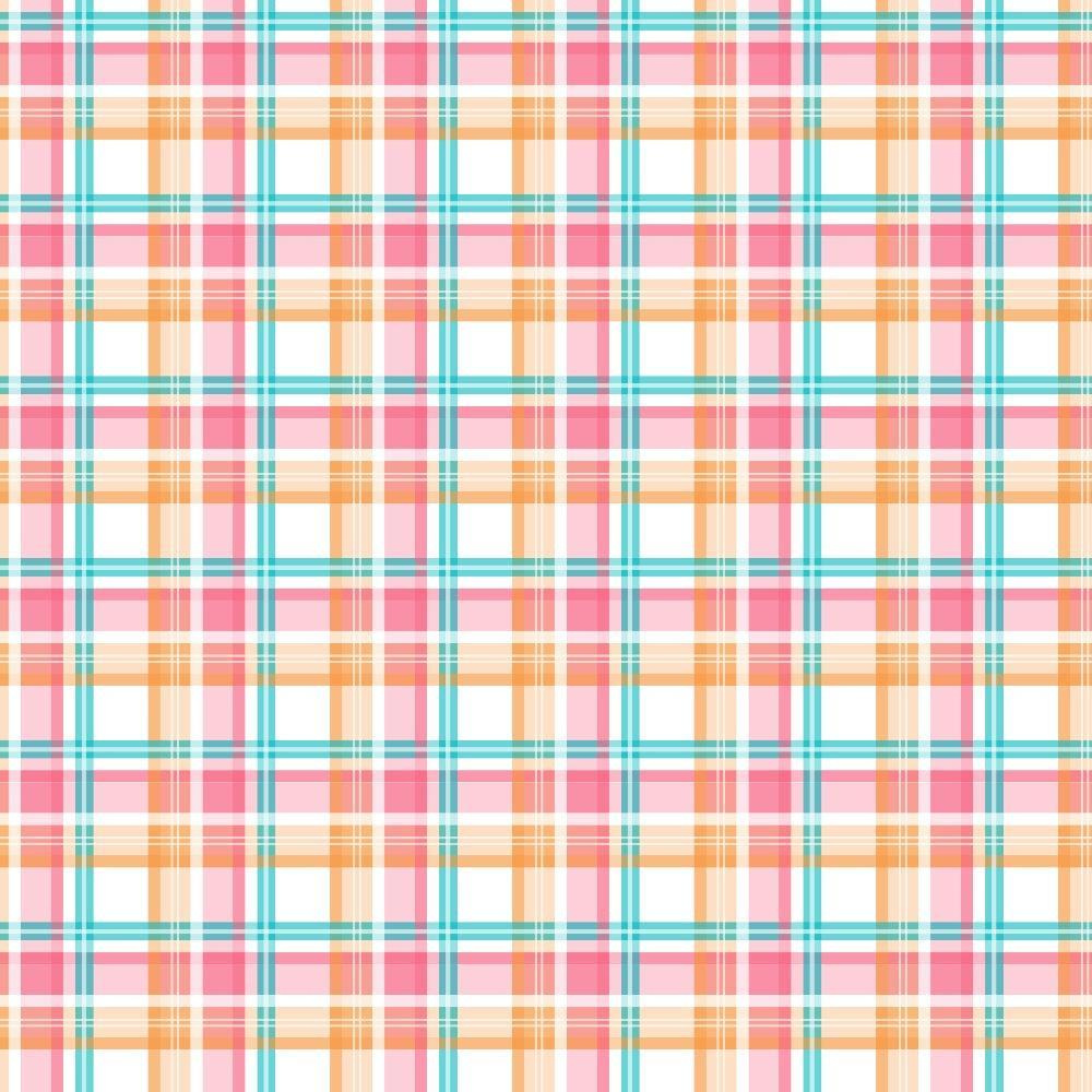 Plaid for Summer Pattern 5 Quilting Cotton Fabric
