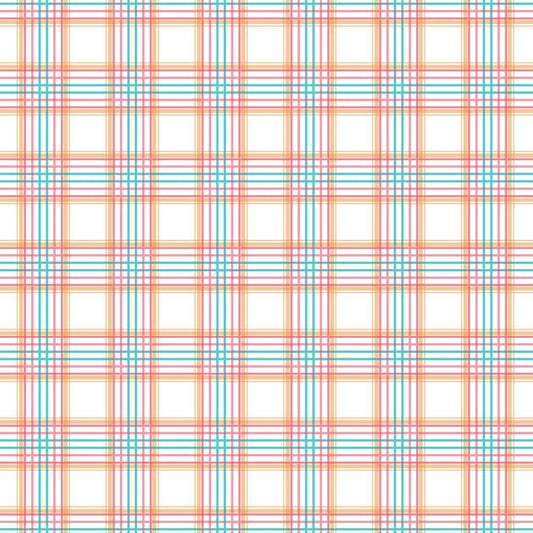 Plaid for Summer Pattern 11 Quilting Cotton Fabric
