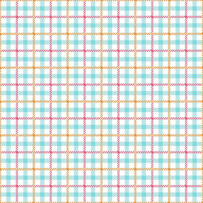 Plaid for Summer Pattern 12 Quilting Cotton Fabric