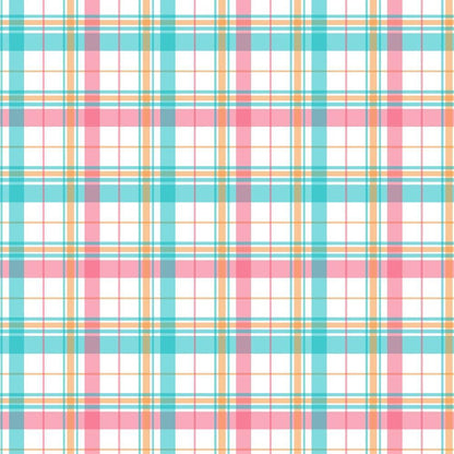 Plaid for Summer Pattern 14 Quilting Cotton Fabric