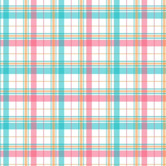 Plaid for Summer Pattern 14 Quilting Cotton Fabric