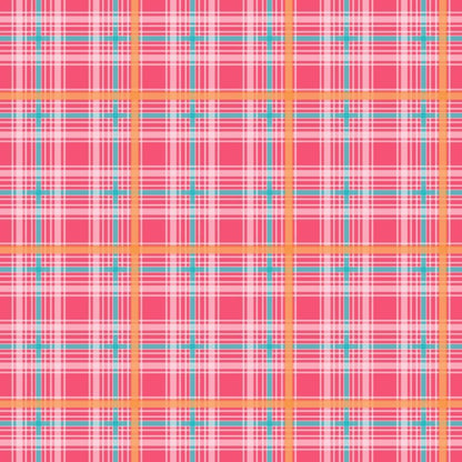 Plaid for Summer Pattern 20 Quilting Cotton Fabric