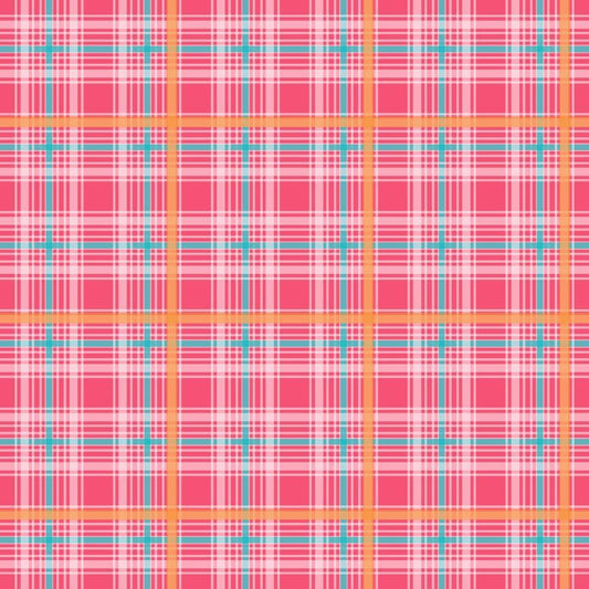 Plaid for Summer Pattern 20 Quilting Cotton Fabric