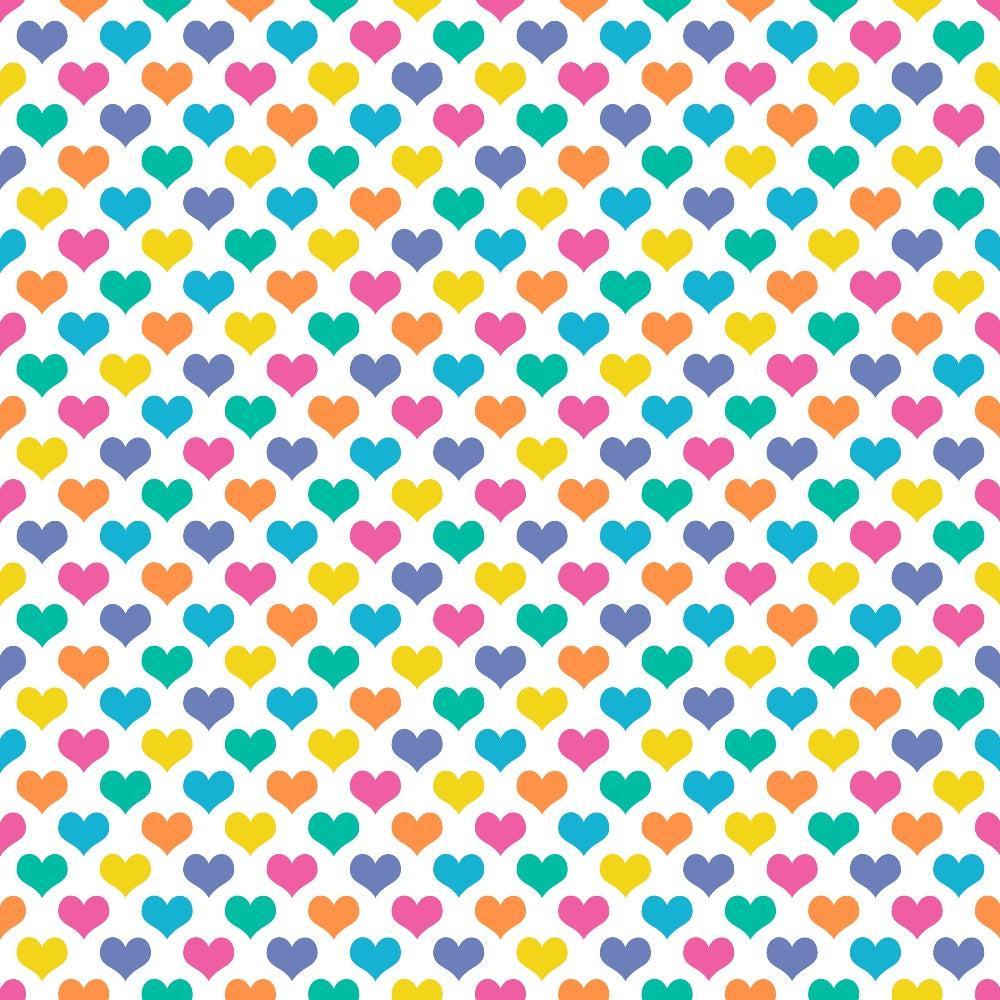Summer Rainbow Pattern 4 Quilting Cotton Fabric