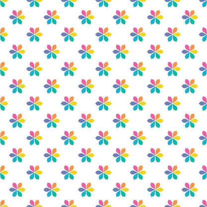 Summer Rainbow Pattern 8 Quilting Cotton Fabric