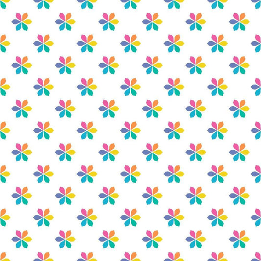 Summer Rainbow Pattern 8 Quilting Cotton Fabric