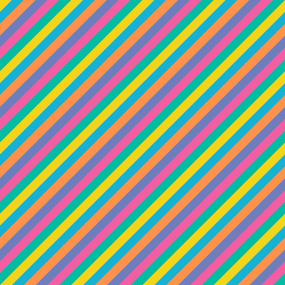 Summer Rainbow Pattern 6 Quilting Cotton Fabric