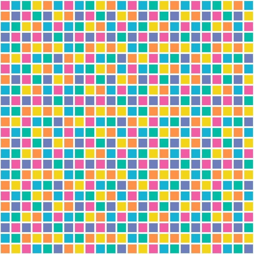 Summer Rainbow Pattern 10 Quilting Cotton Fabric