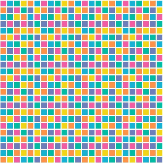 Summer Rainbow Pattern 10 Quilting Cotton Fabric
