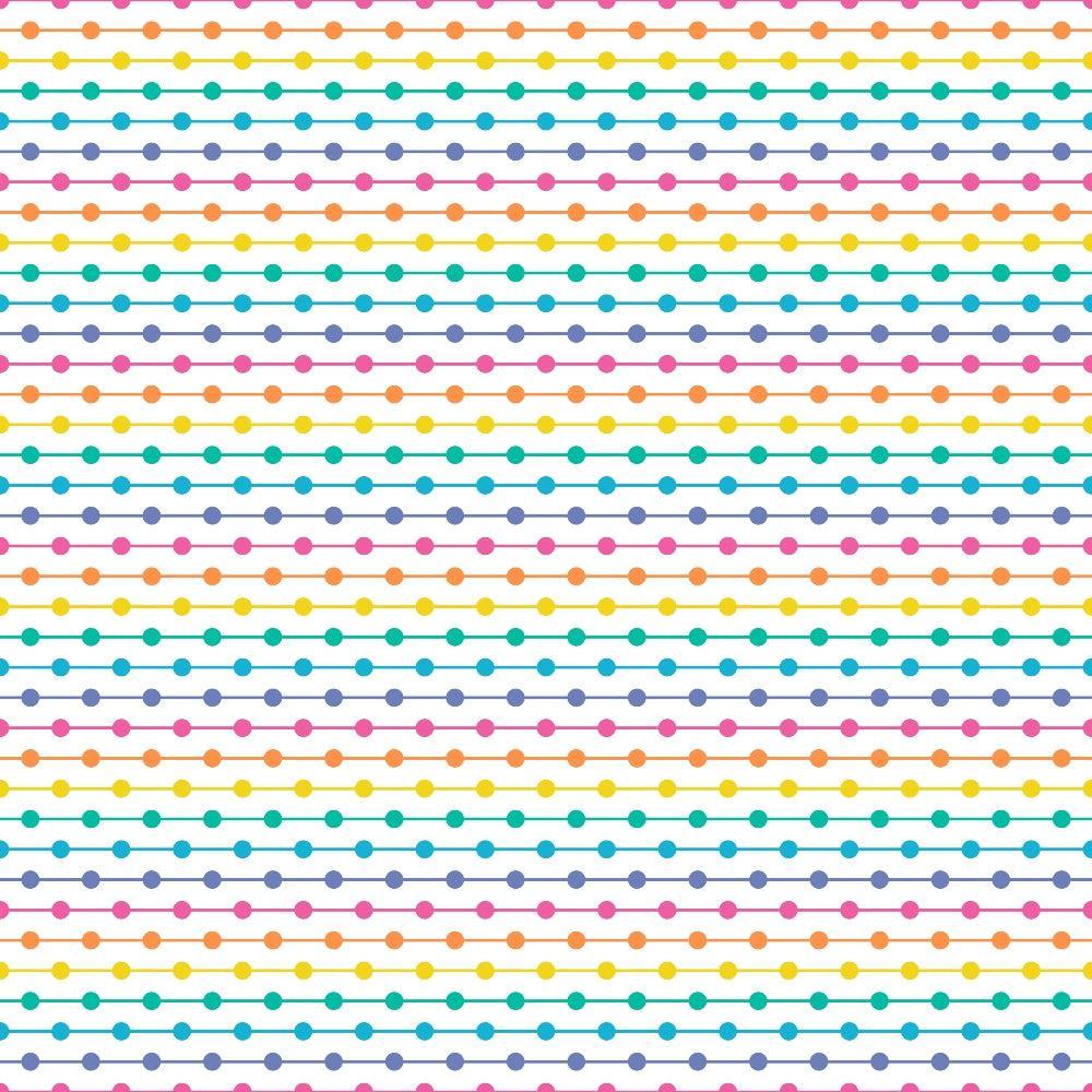 Summer Rainbow Pattern 15 Quilting Cotton Fabric